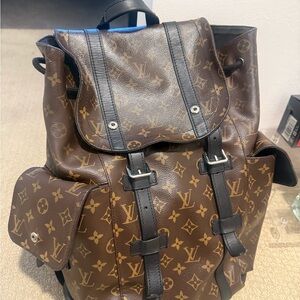 Louis Vuitton Dark Brown Monogram Backpack